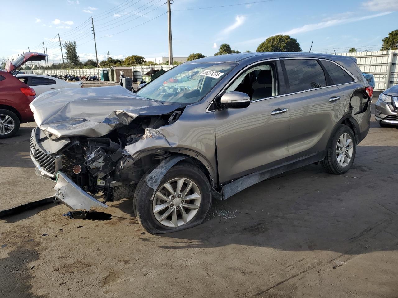 2018 Kia Sorento Lx VIN: 5XYPG4A3XJG426834 Lot: 86371374