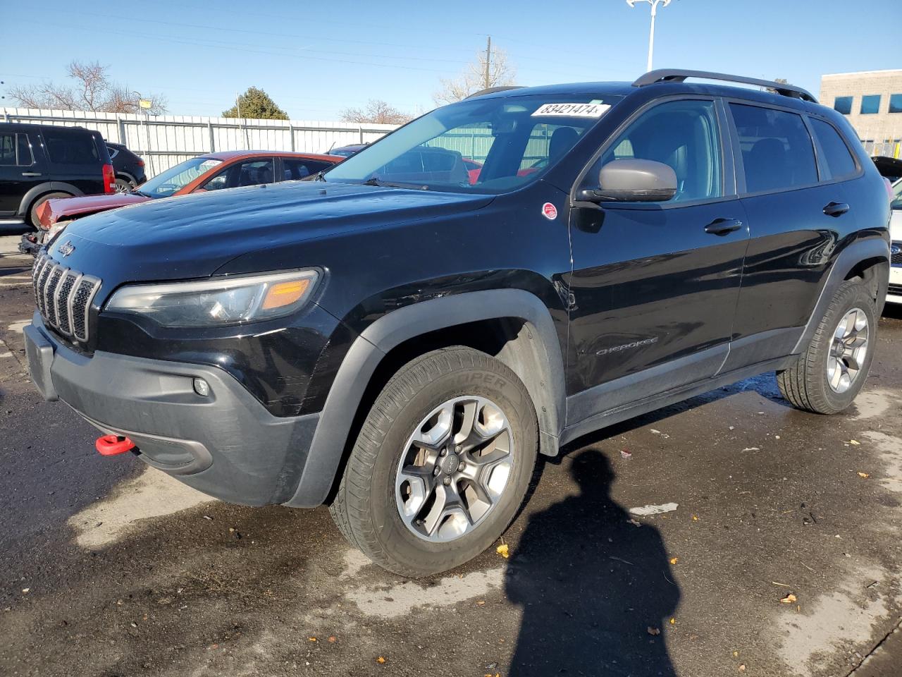 2019 Jeep Cherokee Trailhawk VIN: 1C4PJMBN9KD315404 Lot: 83421474