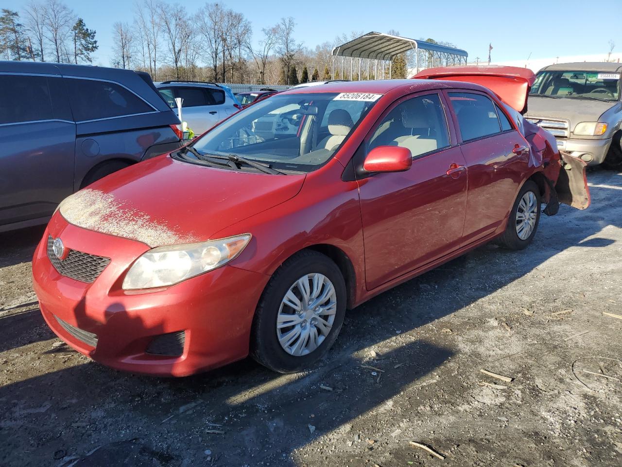 2010 Toyota Corolla Base VIN: JTDBU4EE7AJ084726 Lot: 85206184