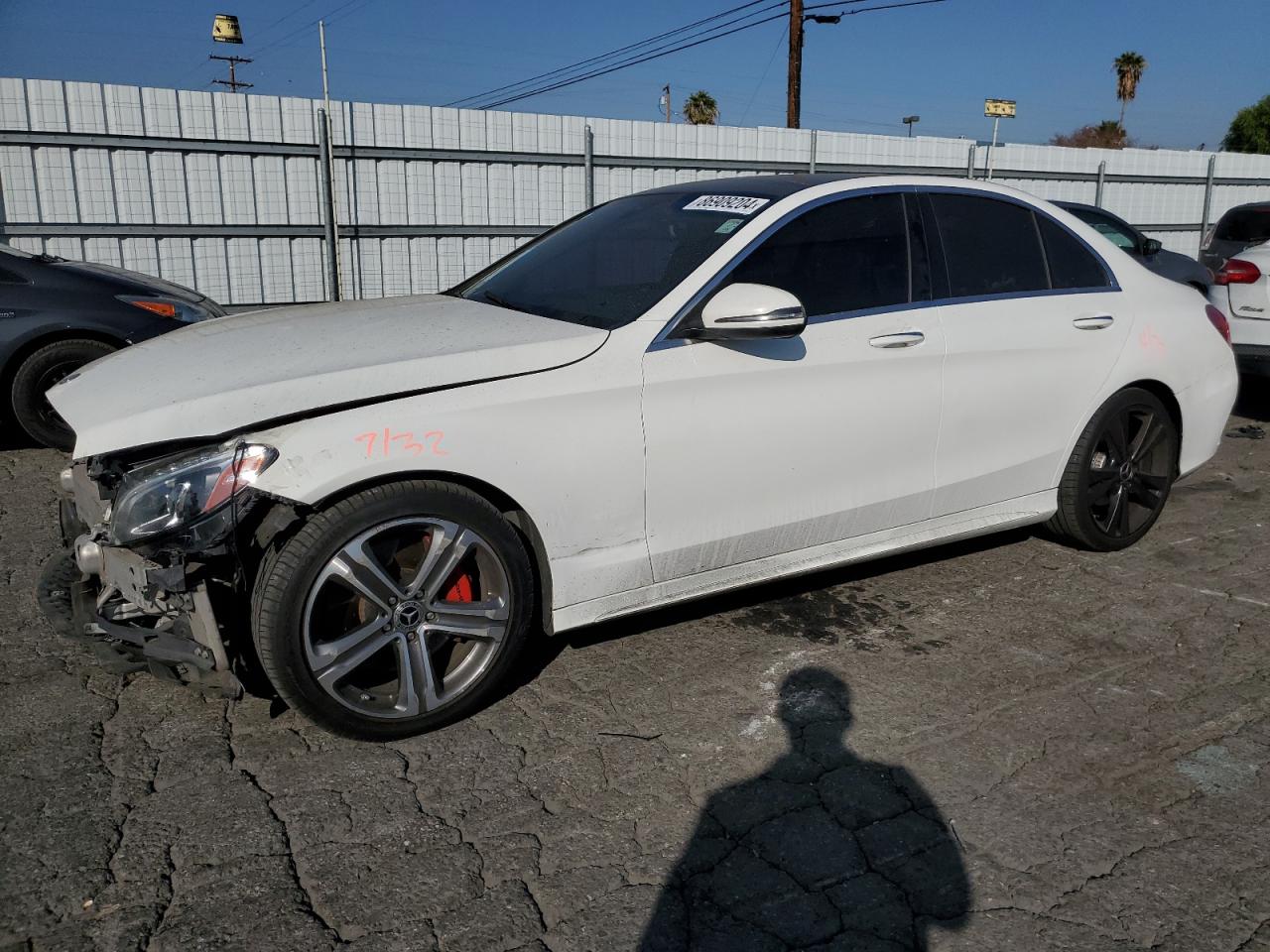 2018 Mercedes-Benz C 300 VIN: 55SWF4JB7JU253351 Lot: 86909204