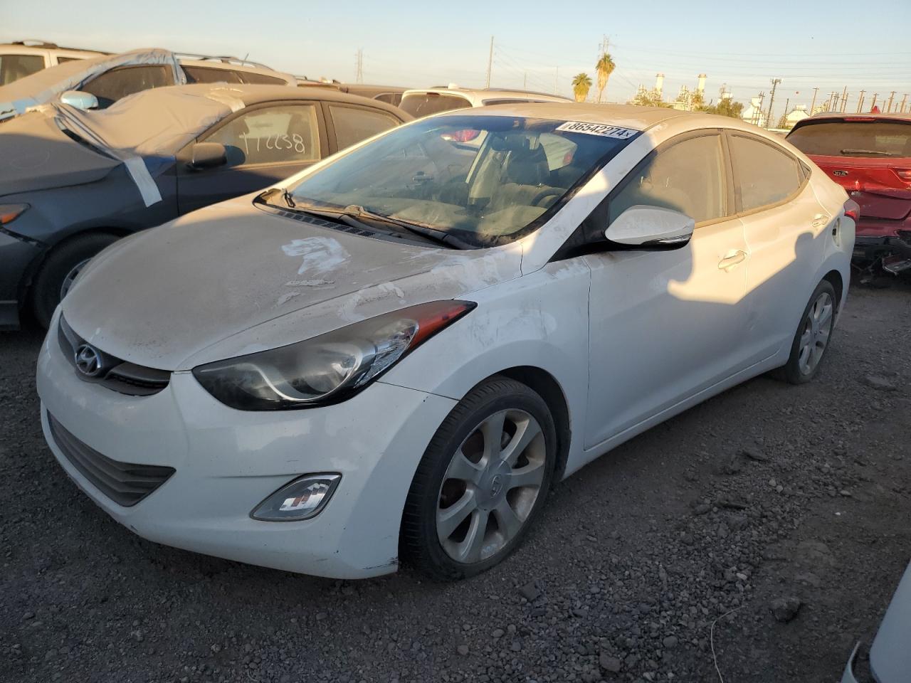 2011 Hyundai Elantra Gls VIN: 5NPDH4AE1BH019402 Lot: 86542274