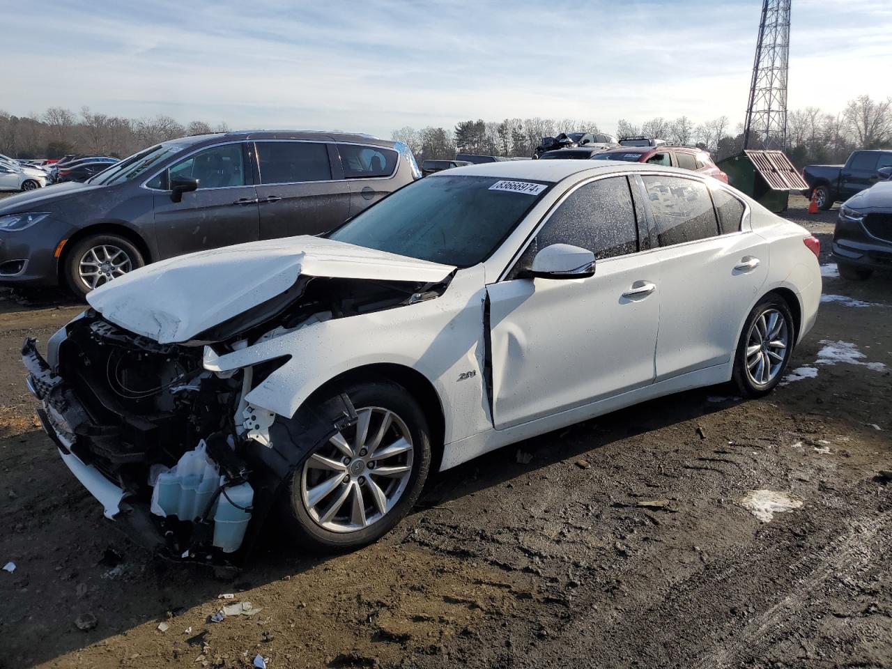 2019 Infiniti Q50 Pure VIN: JN1CV7AP1KM110069 Lot: 83666974