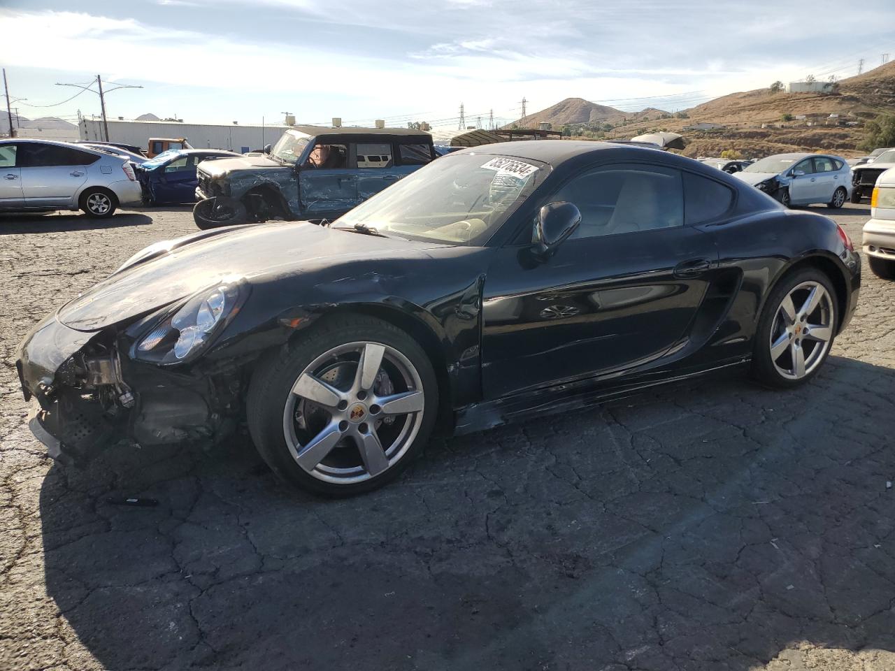 2014 Porsche Cayman VIN: WP0AA2A80EK174714 Lot: 85276534