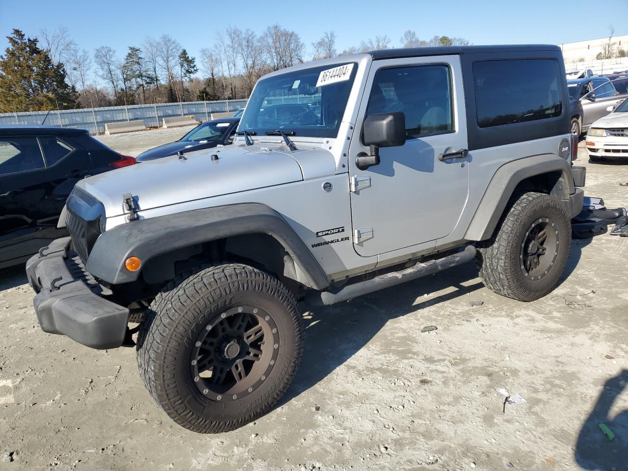 2012 Jeep Wrangler Sport VIN: 1C4AJWAG7CL186039 Lot: 86144404