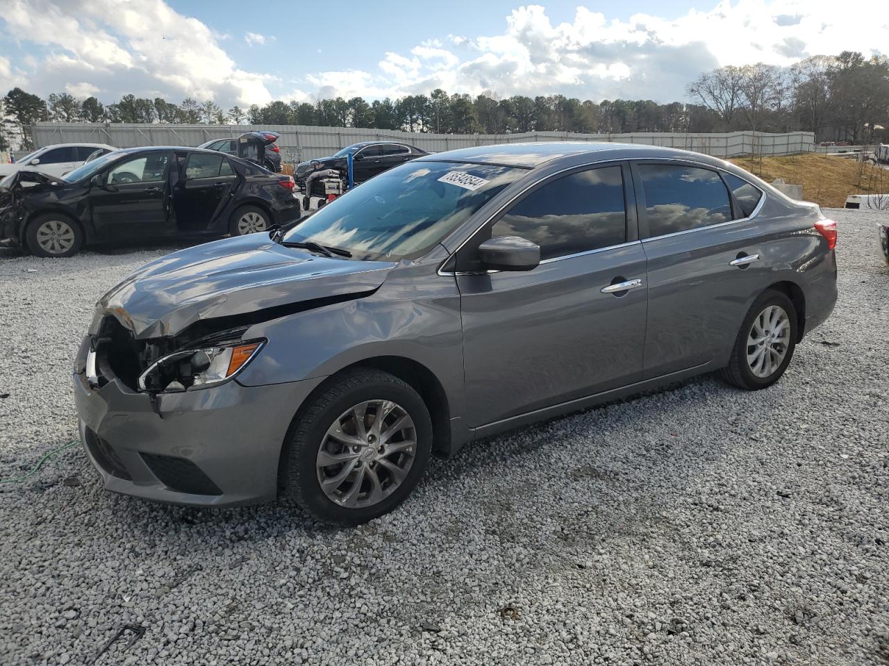 2019 Nissan Sentra S VIN: 3N1AB7AP4KL607501 Lot: 85348544