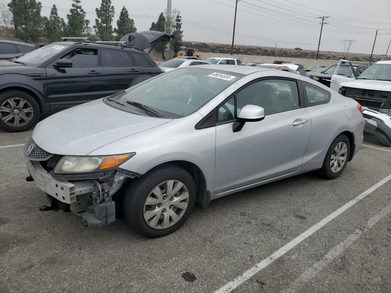 2012 Honda Civic Lx VIN: 2HGFG3B50CH520023 Lot: 86654534