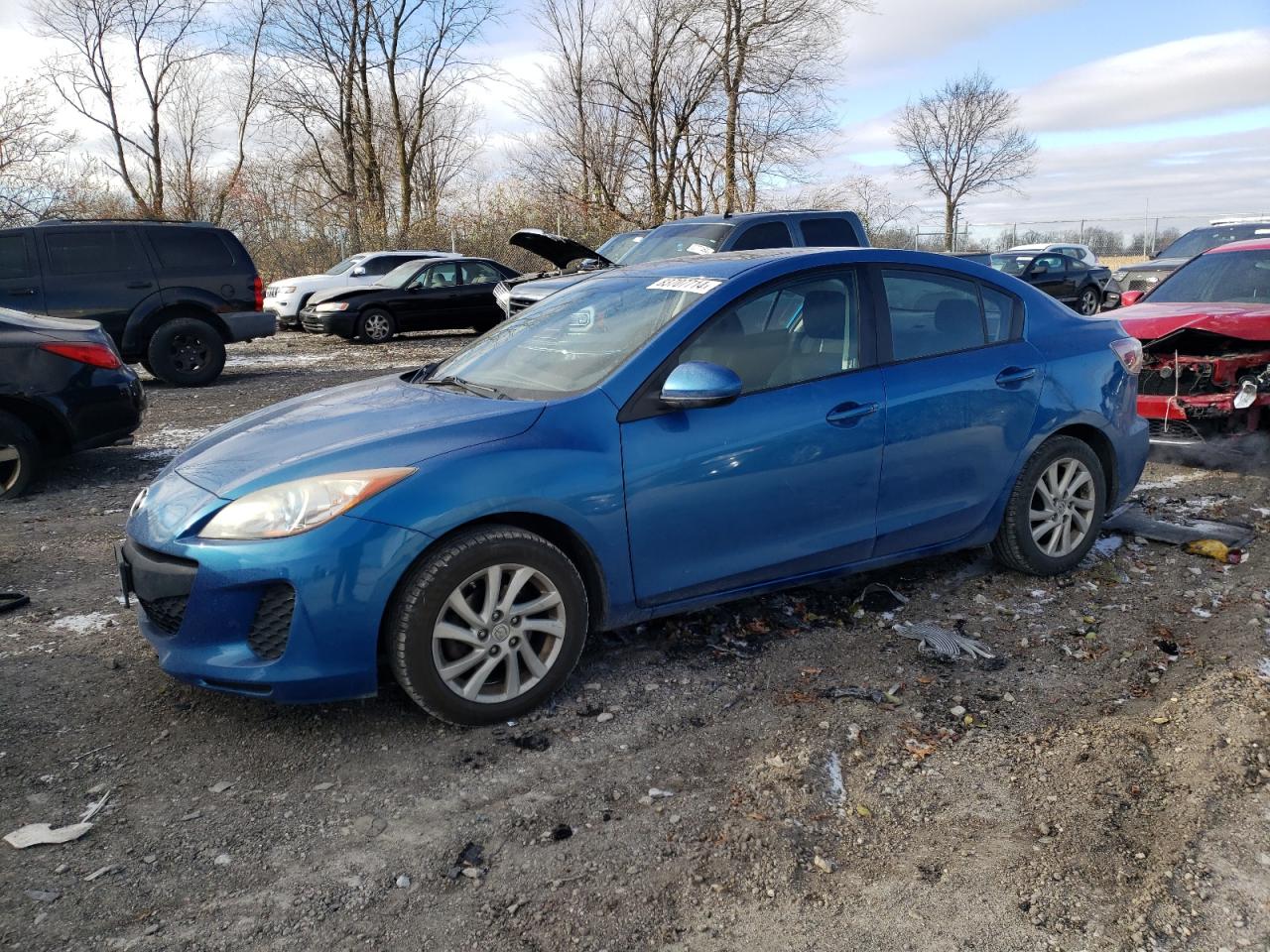 2012 Mazda 3 I VIN: JM1BL1V74C1640593 Lot: 83707714