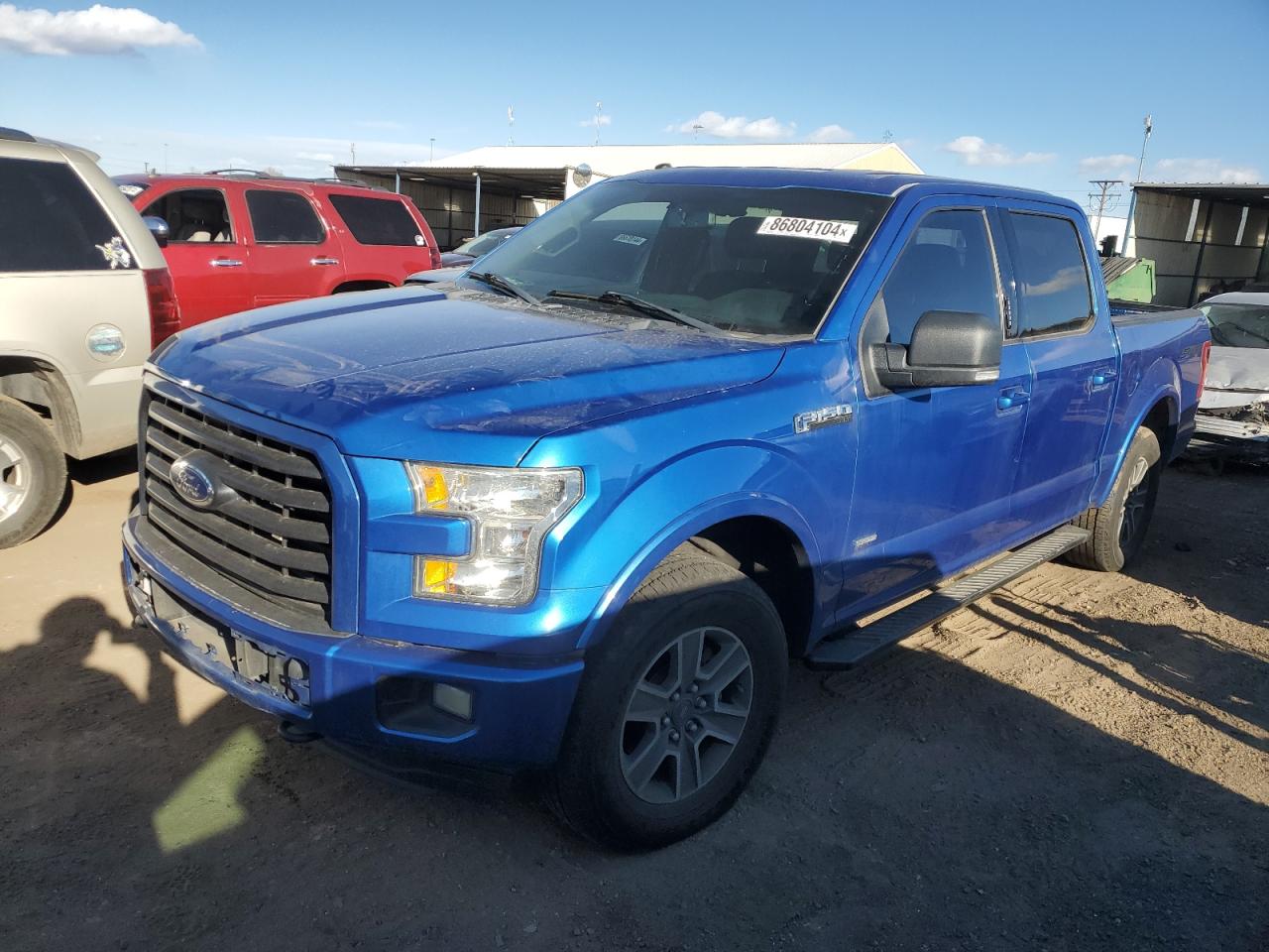 2016 Ford F150 Supercrew VIN: 1FTEW1EP3GKE34461 Lot: 86804104