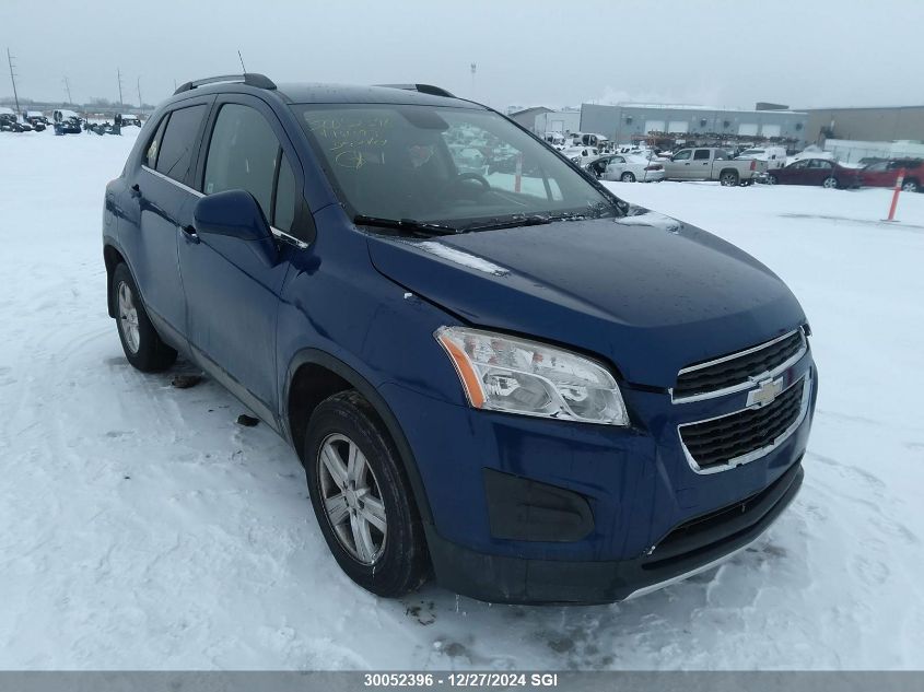 2014 Chevrolet Trax 2Lt VIN: 3GNCJREB1EL181393 Lot: 30052396