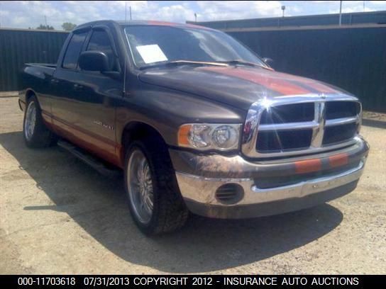 2003 Dodge Ram Truck Ram 1500 Quad St/Slt VIN: 1D7HA18ZX3J508487 Lot: 11703618