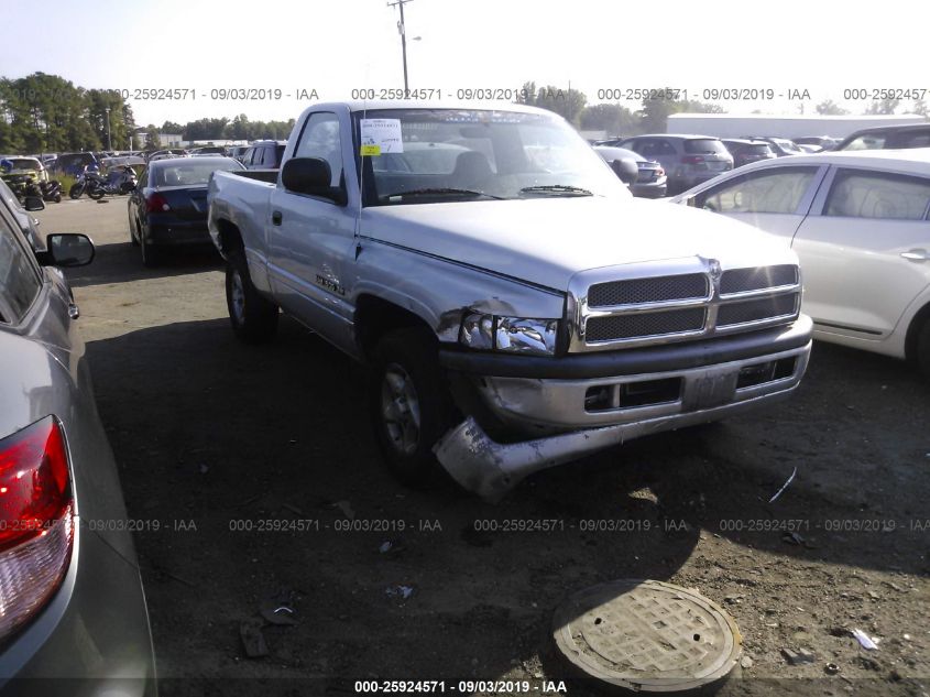 2001 Dodge Ram 1500 St/Work Special VIN: 1B7HC16X61S261482 Lot: 25924571