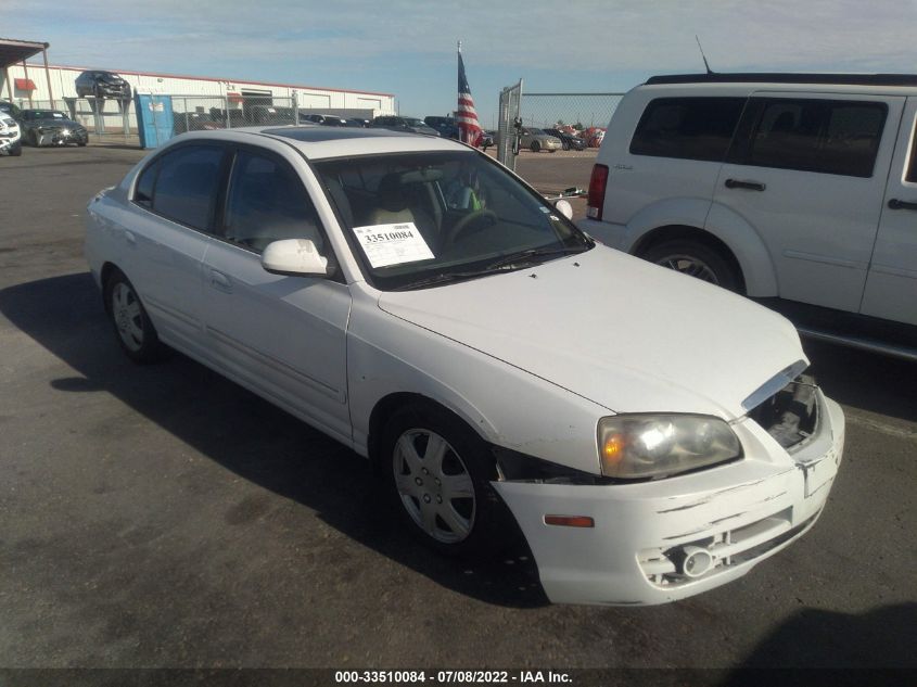 2006 Hyundai Elantra Limited/Gls VIN: KMHDN46D86U265234 Lot: 33510084