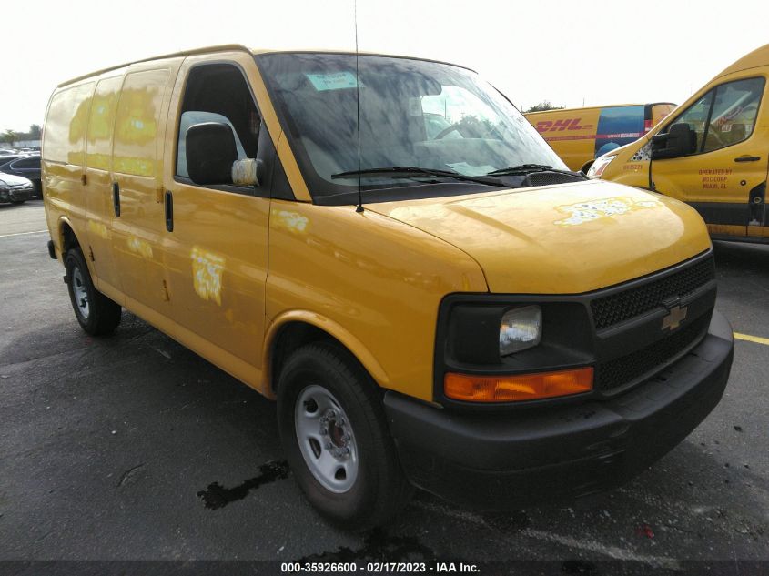 2014 Chevrolet Express 2500 Work Van VIN: 1GCWGFCA1E1200528 Lot: 35926600