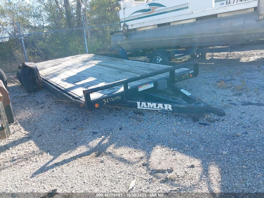 2014 Lamar Flat Trailer VIN: 5RVCH1827EM023833 Lot: 36770741