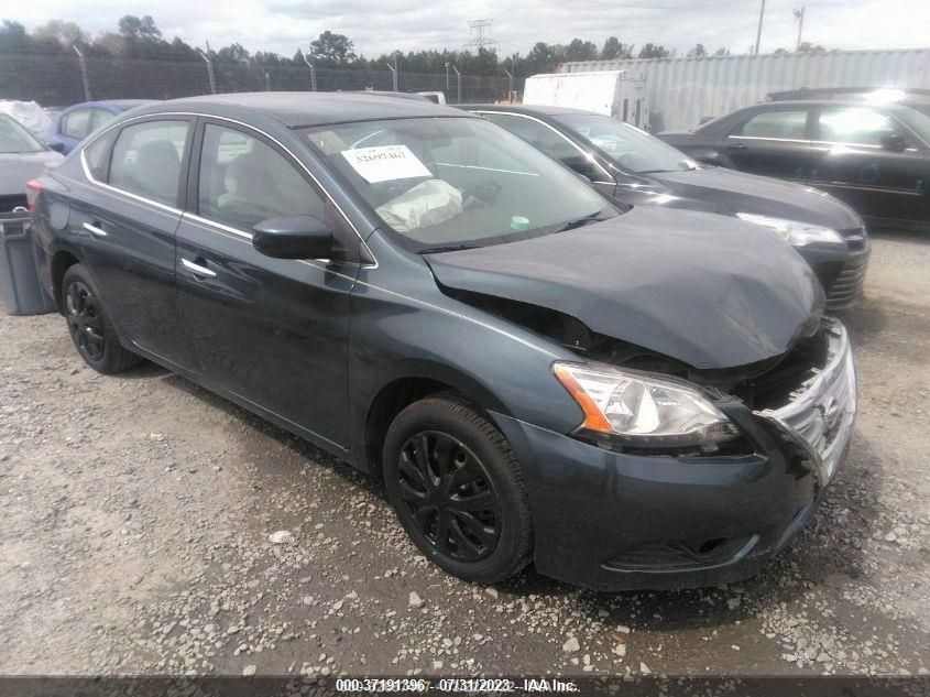 2014 Nissan Sentra Sv VIN: 3N1AB7AP3EY309285 Lot: 37191396