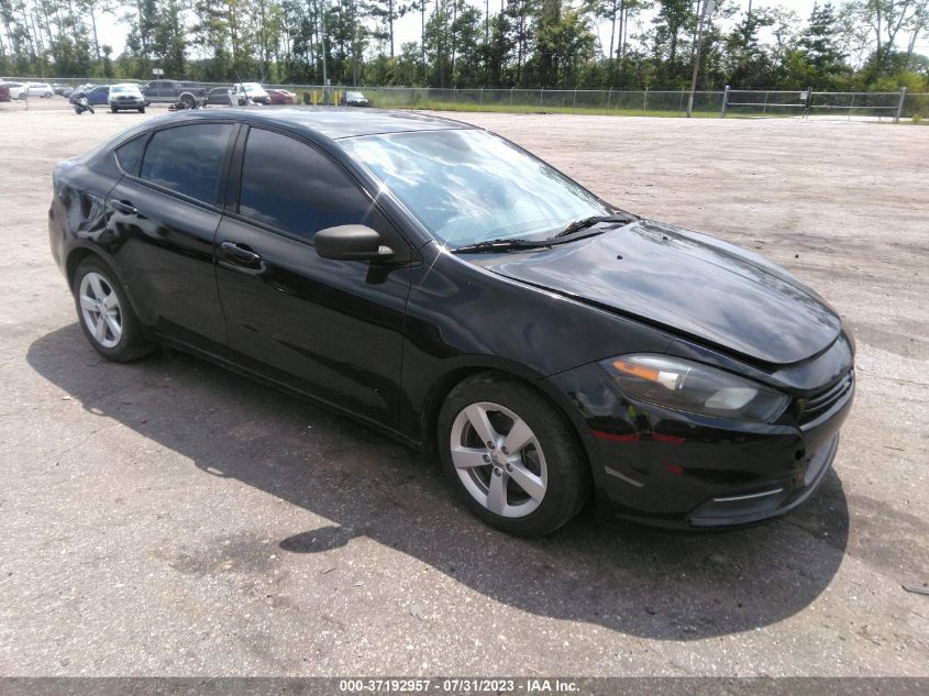 2015 Dodge Dart Sxt VIN: 1C3CDFBB1FD172904 Lot: 37192957