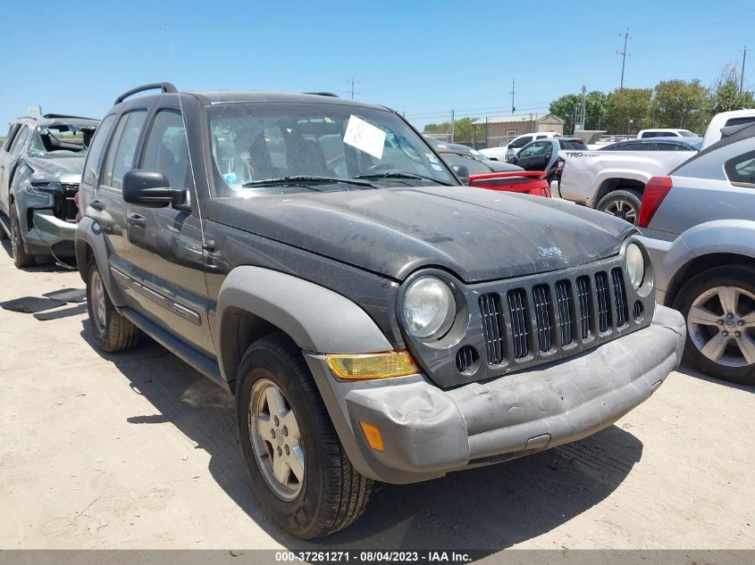 2006 Jeep Liberty Sport VIN: 1J4GK48KX6W153085 Lot: 37261271