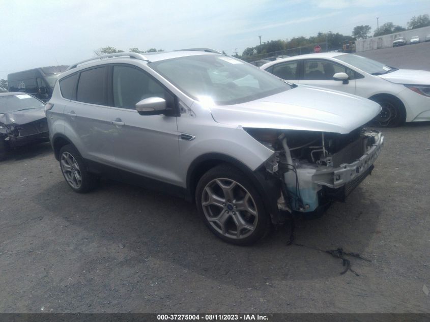 2017 Ford Escape Titanium VIN: 1FMCU9J93HUA10458 Lot: 37275004