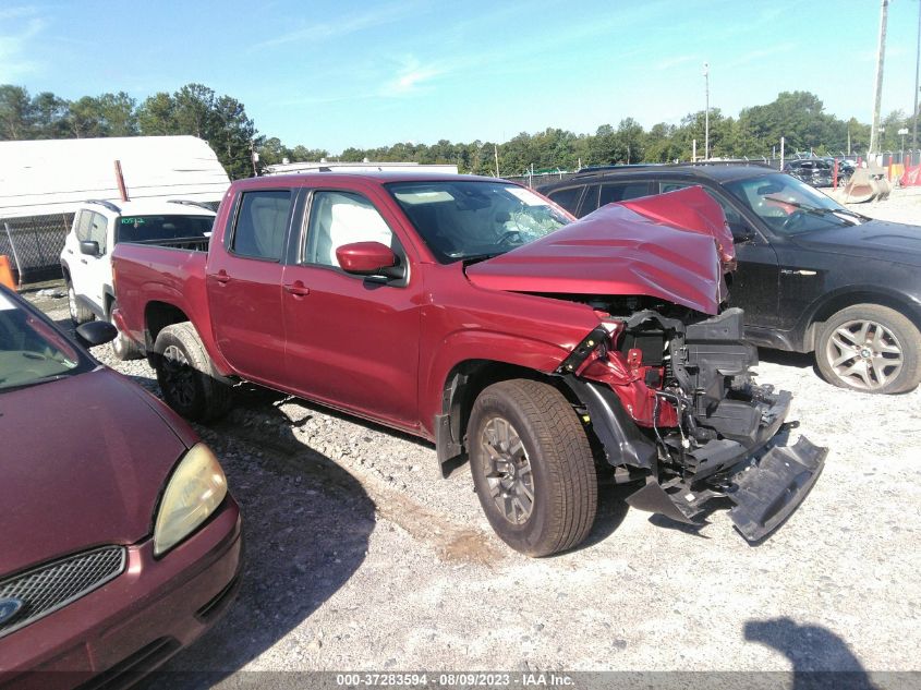 2022 Nissan Frontier Sv 4X4 VIN: 1N6ED1EK0NN692973 Lot: 37283594