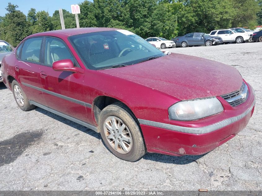 2005 Chevrolet Impala VIN: 2G1WF52E559336456 Lot: 37294106