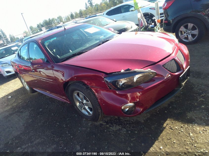 2005 Pontiac Grand Prix Gt VIN: 2G2WS522751146380 Lot: 37341190