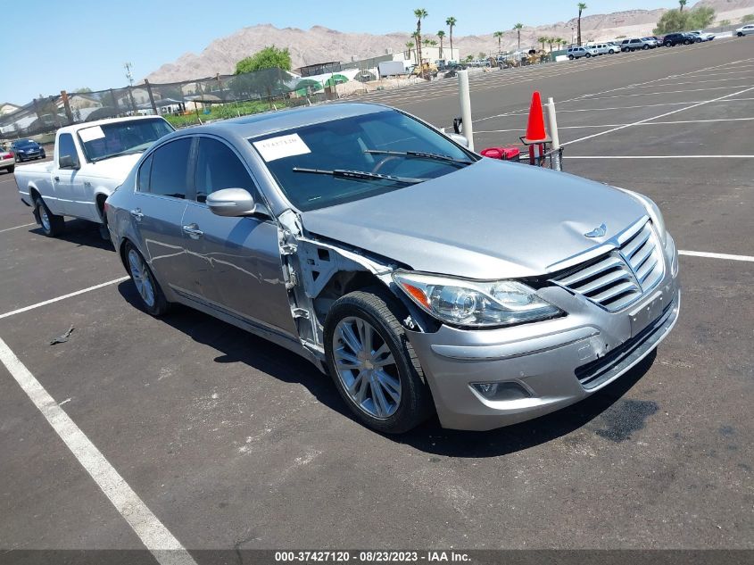 2009 Hyundai Genesis 4.6 VIN: KMHGC46F59U059121 Lot: 37427120