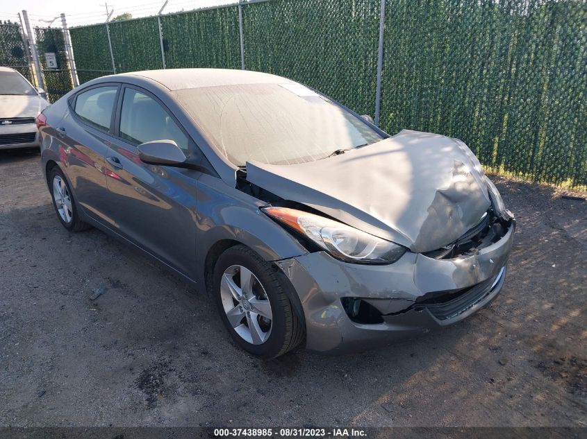 2013 Hyundai Elantra Gls VIN: 5NPDH4AE0DH372037 Lot: 37438985