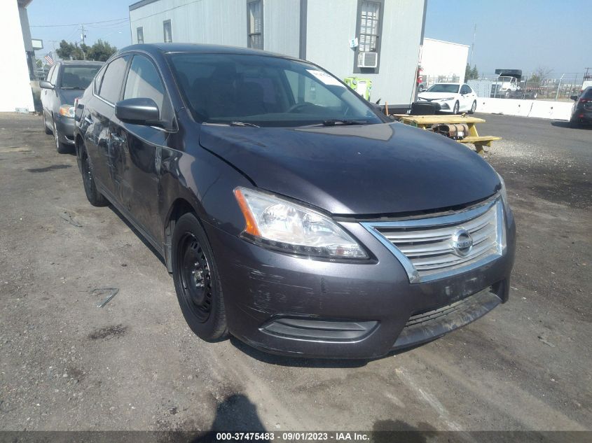 2014 Nissan Sentra S VIN: 3N1AB7AP5EL635327 Lot: 37475483