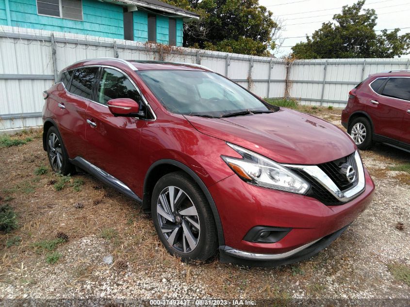 2015 Nissan Murano Platinum VIN: 5N1AZ2MH5FN235507 Lot: 37493437