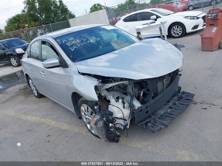 2019 Nissan Sentra S VIN: 3N1AB7APXKY257472 Lot: 37537501