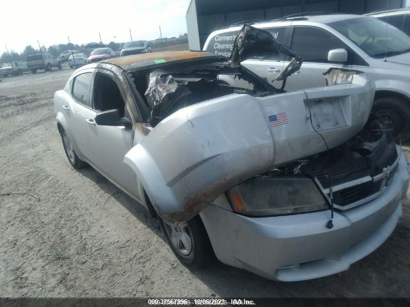 2010 Dodge Avenger Sxt VIN: 1B3CC4FB6AN136725 Lot: 37567896