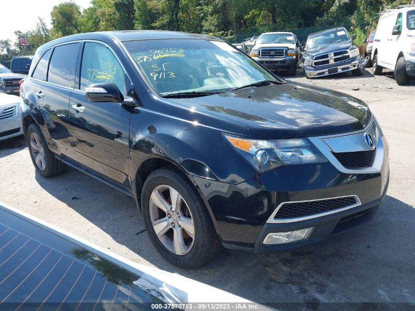 2013 Acura Mdx Technology Package VIN: 2HNYD2H4XDH511169 Lot: 37570753