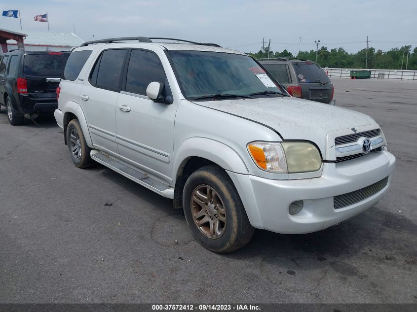 2005 Toyota Sequoia Limited V8 VIN: 5TDZT38A45S256661 Lot: 37572412