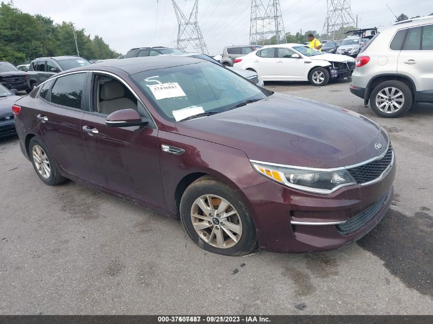 2018 Kia Optima Lx VIN: 5XXGT4L33JG232577 Lot: 37607487