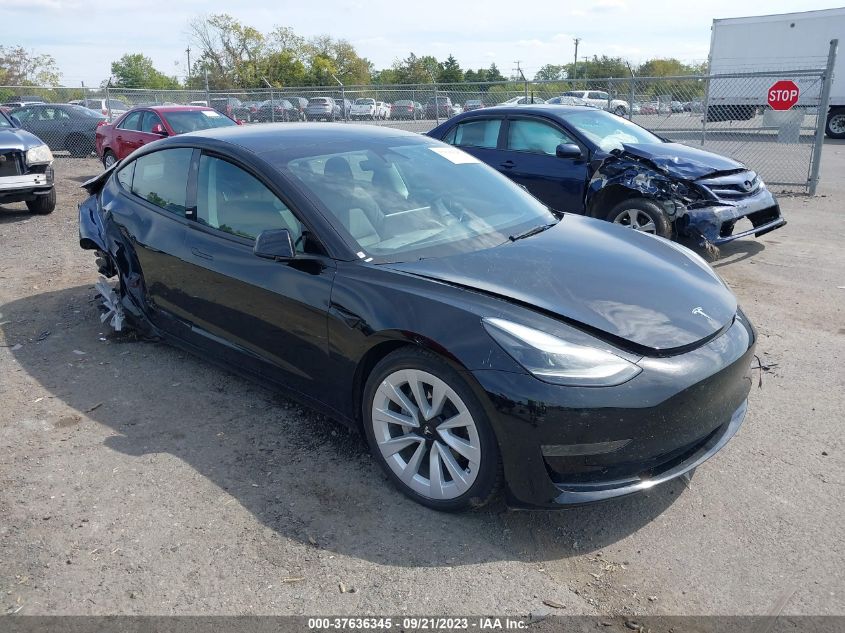 2023 Tesla Model 3 Rear-Wheel Drive VIN: 5YJ3E1EAXPF434993 Lot: 37636345