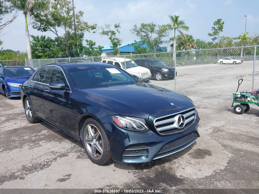 2017 Mercedes-Benz E 300 VIN: WDDZF4JB1HA017124 Lot: 37636597