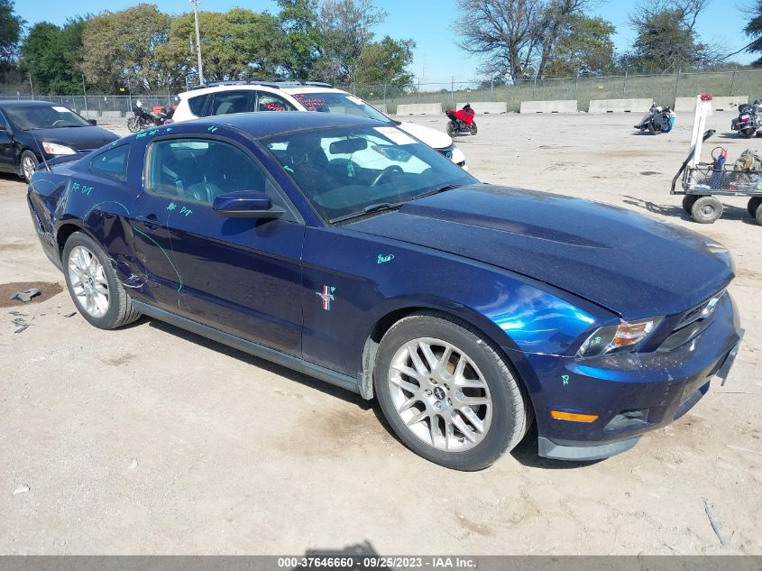 2012 Ford Mustang V6 Premium VIN: 1ZVBP8AM8C5200696 Lot: 37646660