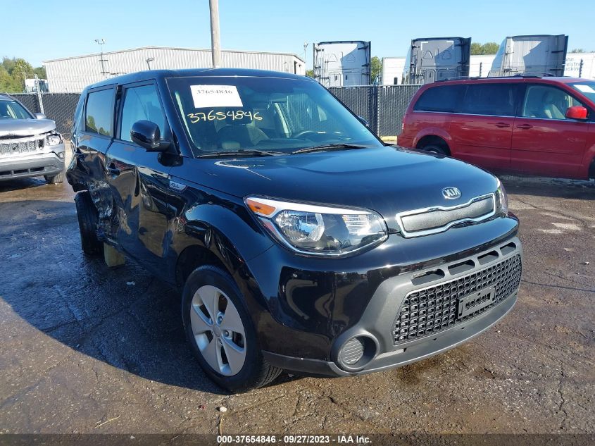 2016 Kia Soul VIN: KNDJN2A27G7395345 Lot: 37654846