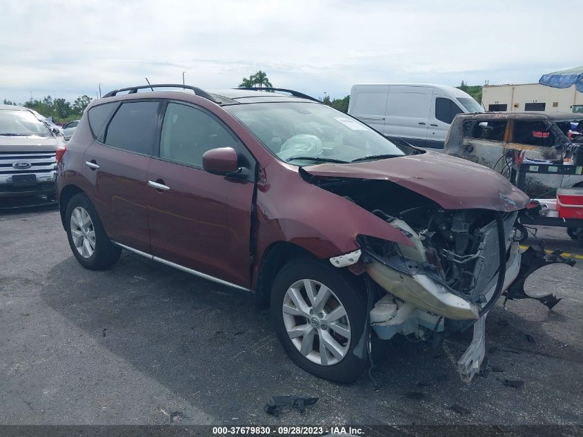 2011 Nissan Murano Sl VIN: JN8AZ1MU1BW052545 Lot: 37679830