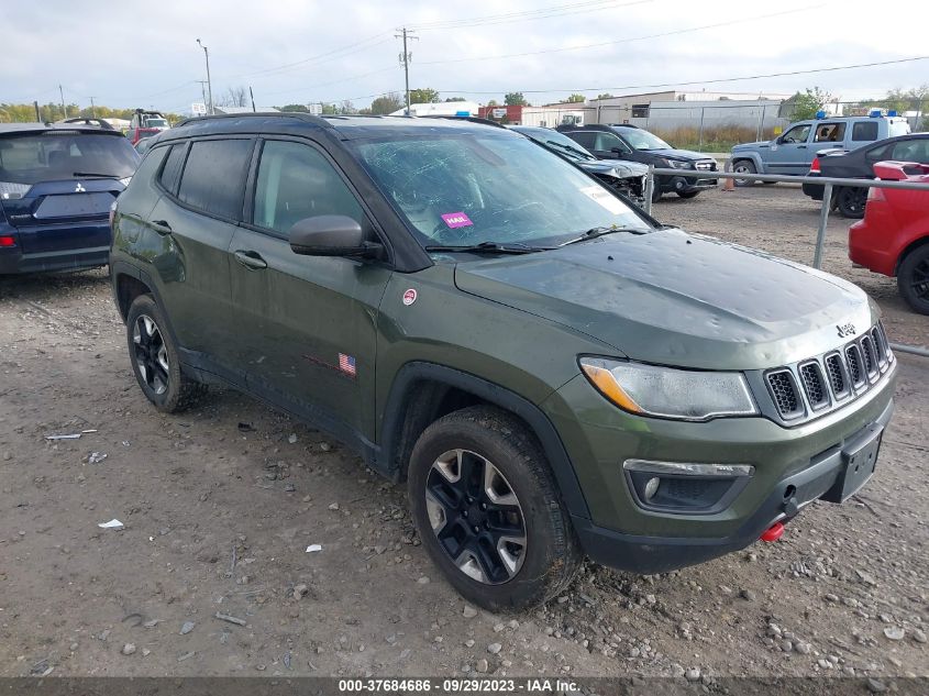 2018 Jeep Compass Trailhawk 4X4 VIN: 3C4NJDDBXJT366669 Lot: 37684686