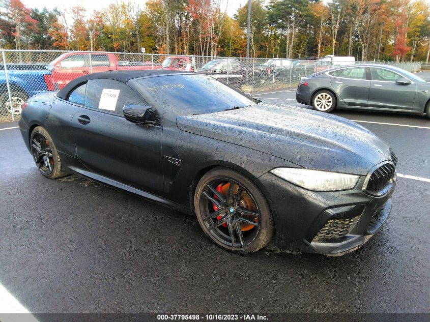 2022 BMW M8 Competition VIN: WBSDZ0C07NCJ03997 Lot: 37795498