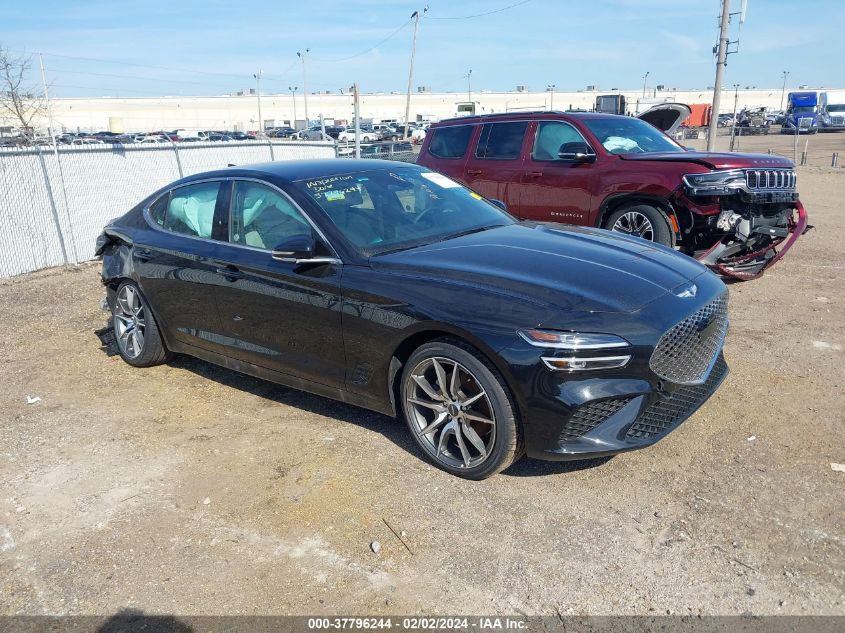 2023 Genesis G70 2.0T Awd VIN: KMTG34TA9PU131434 Lot: 37796244