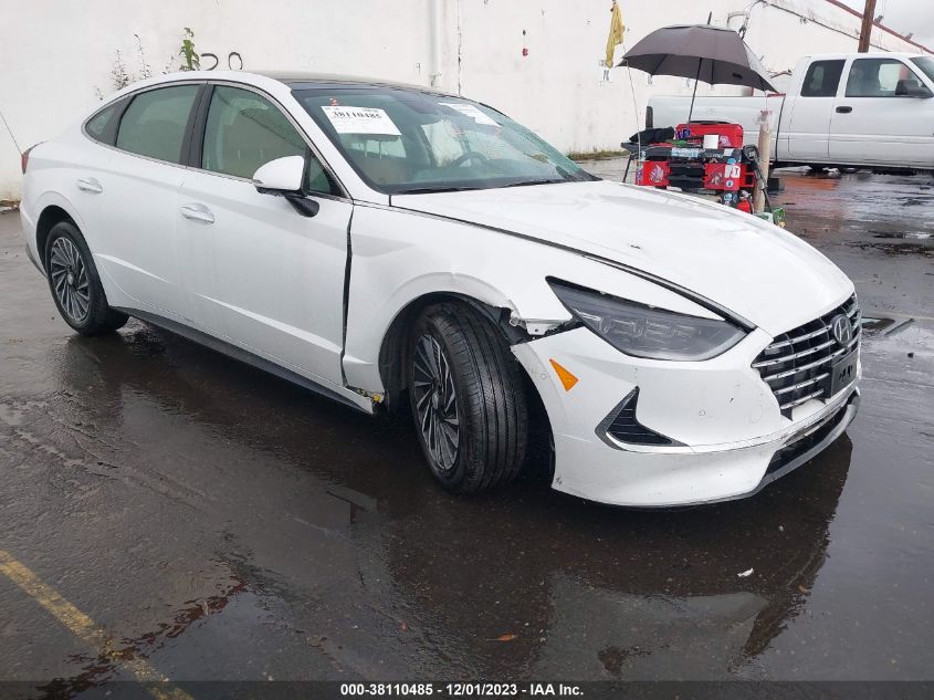 2022 Hyundai Sonata Hybrid Limited VIN: KMHL54JJ3NA045847 Lot: 38110485