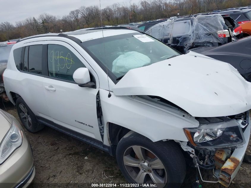 2017 Jeep Compass High Altitude Fwd VIN: 1C4NJCEB5HD189361 Lot: 38122014