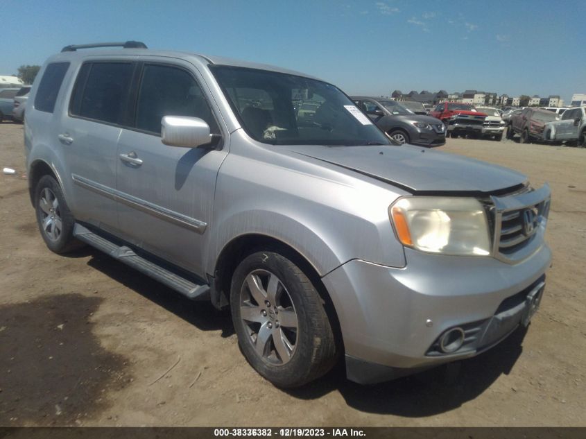 2013 Honda Pilot Touring VIN: 5FNYF3H9XDB005820 Lot: 38336382