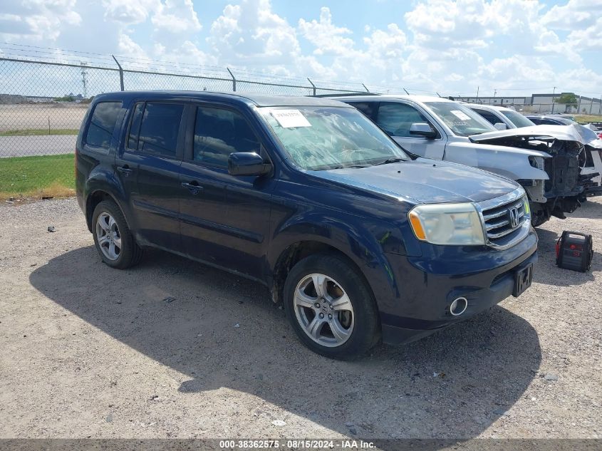 2012 Honda Pilot Ex VIN: 5FNYF3H47CB040057 Lot: 38362575