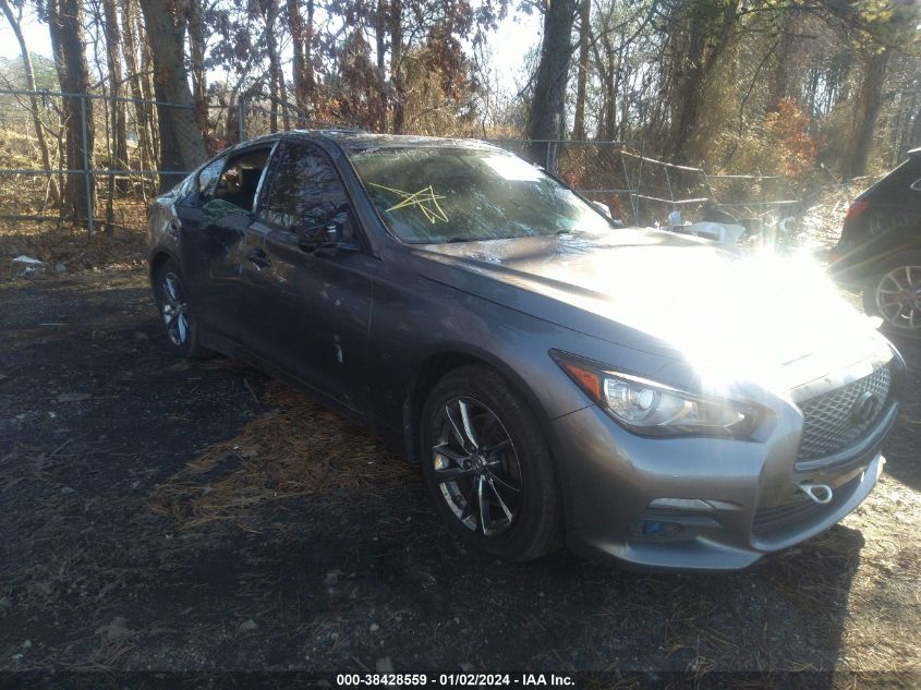 2015 Infiniti Q50 VIN: JN1BV7AR5FM420227 Lot: 38428559