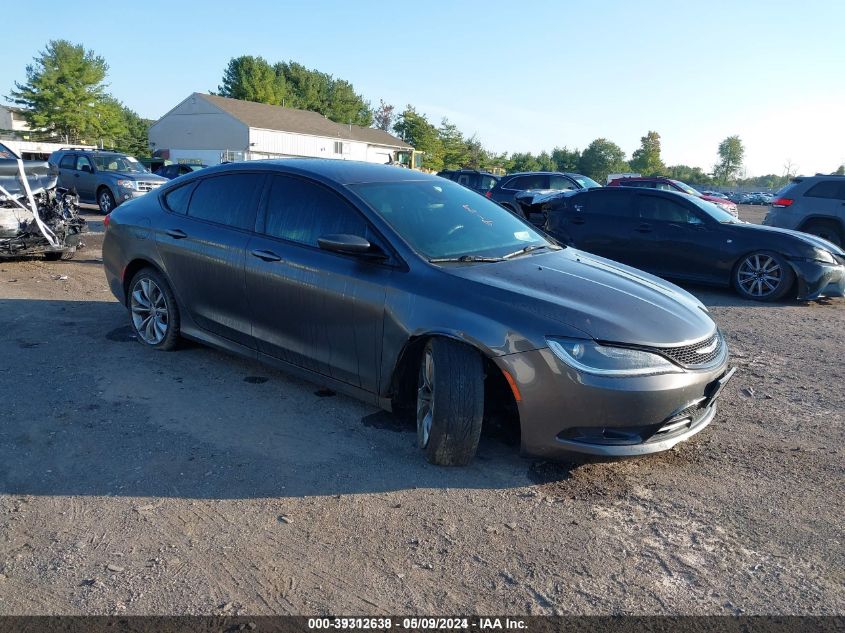 2015 Chrysler 200 S VIN: 1C3CCCBG0FN517962 Lot: 39312638