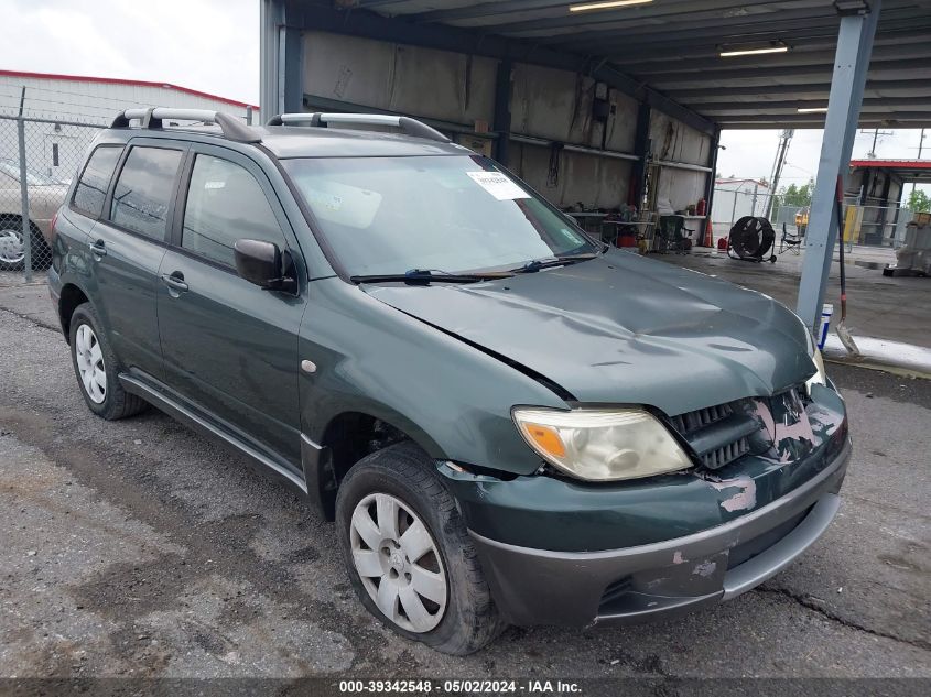 2005 Mitsubishi Outlander Ls VIN: JA4LX31F55U021921 Lot: 39342548