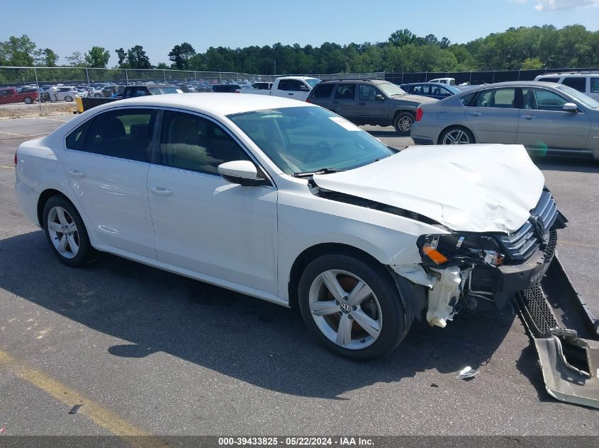 2012 Volkswagen Passat 2.5L Se VIN: 1VWBP7A31CC065106 Lot: 39433825